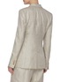 Back View - Click To Enlarge - GABRIELA HEARST - Angela' Double Breast Wool Blend Blazer