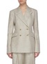 Main View - Click To Enlarge - GABRIELA HEARST - Angela' Double Breast Wool Blend Blazer