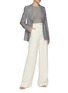 Figure View - Click To Enlarge - GABRIELA HEARST - Vargas' Belted Full-length Wide Leg Pants