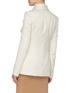 Back View - Click To Enlarge - GABRIELA HEARST - Oslo' twisted lapel linen blazer