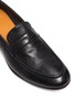 Detail View - Click To Enlarge - ROLANDO STURLINI - 'MATCH CERVO' Leather Penny Loafers