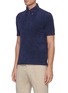 Front View - Click To Enlarge - RING JACKET - Point Collar Cotton Polo Shirt