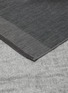 Detail View - Click To Enlarge - UCHINO - Zen Charcoal Gauze & Pile Guest Towel – Dark Grey