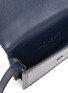 Detail View - Click To Enlarge - JACQUEMUS - 'Le Porte Azur' Logo Plaque Shoulder Strap Leather Cardholder