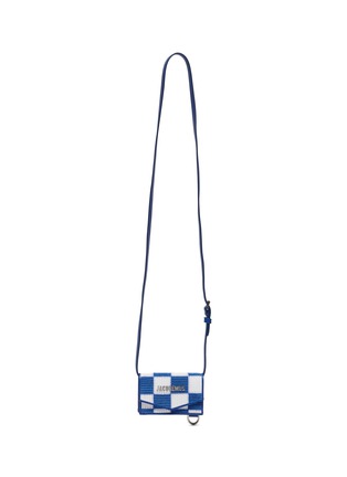 Main View - Click To Enlarge - JACQUEMUS - 'Le Porte Azur' knit flap bag