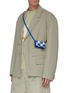 Figure View - Click To Enlarge - JACQUEMUS - 'Le Porte Azur' knit flap bag