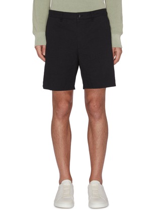 Main View - Click To Enlarge - RAG & BONE - Eaton' Crinkle Cotton Shorts