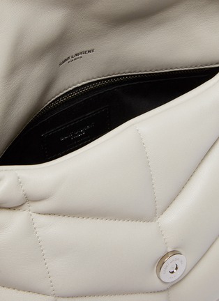 Detail View - Click To Enlarge - SAINT LAURENT - Loulou Small' puffer quilted leather bag