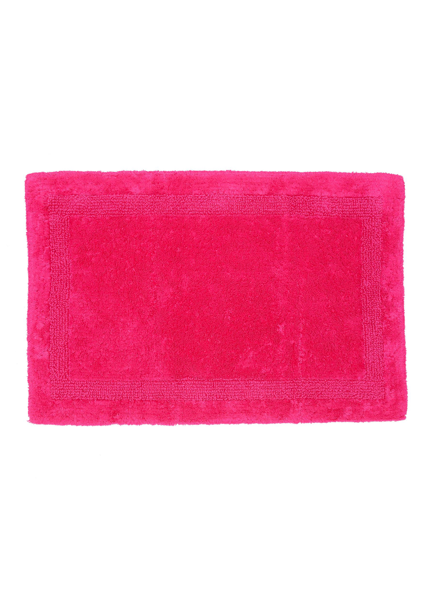Abyss Reversible Cotton Bath Mat - Happy Pink