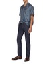 Figure View - Click To Enlarge - BRIONI - Tree embroidered bowling shirt