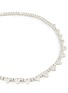 Detail View - Click To Enlarge - CZ BY KENNETH JAY LANE - Spike front cubic zirconia necklace