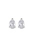 Main View - Click To Enlarge - CZ BY KENNETH JAY LANE - Pear cubic zirconia stud earrings