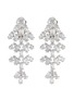 Main View - Click To Enlarge - CZ BY KENNETH JAY LANE - Cluster marquise cubic zirconia clip earrings