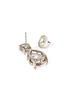 Detail View - Click To Enlarge - CZ BY KENNETH JAY LANE - Double pear cut cubic zirconia drop earrings