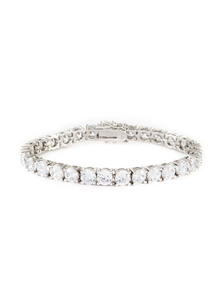 Main View - Click To Enlarge - CZ BY KENNETH JAY LANE - Round cubic zirconia statement bracelet