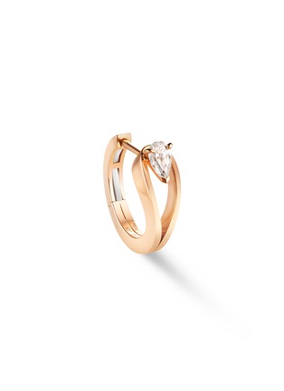 Main View - Click To Enlarge - REPOSSI - Serti Inversé' diamond 18k rose gold earrings