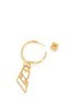 Detail View - Click To Enlarge - JACQUEMUS - Les Creoles Chiquita' bag charm earrings
