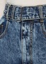  - MAISON MARGIELA - Belted Slash Detail Stone Wash Denim Jeans