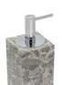LANE CRAWFORD - Rectangular marble soap dispenser – Flower Grey