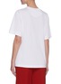 Back View - Click To Enlarge - CHLOÉ - Hand Graphic Print Cotton T-shirt
