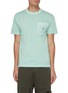 Main View - Click To Enlarge - STONE ISLAND - Chest pocket logo patch T-shirt