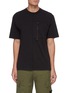 Main View - Click To Enlarge - STONE ISLAND - Zipped chest pocket T-shirt