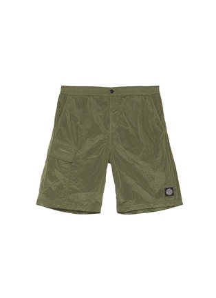 Main View - Click To Enlarge - STONE ISLAND - Garment dyed nylon swimming trunks