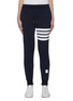Main View - Click To Enlarge - THOM BROWNE  - Bar stripe drawstring waist jogging pants