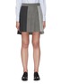 Main View - Click To Enlarge - THOM BROWNE  - Contrast panel dropped back pleated skirt