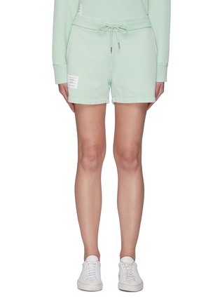 Main View - Click To Enlarge - THOM BROWNE  - Cotton mini shorts