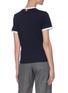 Back View - Click To Enlarge - THOM BROWNE  - Contrast hem cotton T-shirt