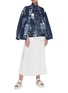 Figure View - Click To Enlarge - THE KEIJI - Double Layer Acid Wash Denim Jacket