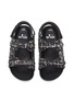 Figure View - Click To Enlarge - WINK - Sprinkle Toddlers/Kids Velcro Strap Tweed Sandals