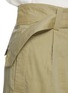  - LEMAIRE - Belted drop crotch suiting pants