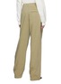 Back View - Click To Enlarge - LEMAIRE - Belted drop crotch suiting pants