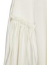 Detail View - Click To Enlarge - ALEXANDER MCQUEEN - Flared Asymmetric Hem Pleated Maxi Skirt