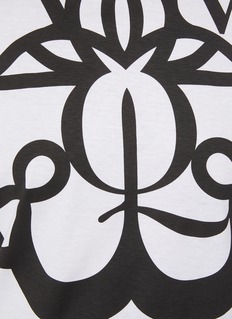 ALEXANDER MCQUEEN | Logo print T-shirt | Women | Lane Crawford