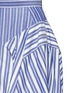 Detail View - Click To Enlarge - ENFÖLD - Reconstructed stripe shirting skirt