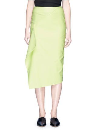 Main View - Click To Enlarge - NOHKE - Asymmetric draped front skirt