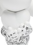 Detail View - Click To Enlarge - LEBLON DELIENNE - x Brainrental Lab 'Hashtag!' Commemorative Tattoo Heart Snoopy Sculpture