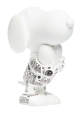 Main View - Click To Enlarge - LEBLON DELIENNE - x Brainrental Lab '170 Years' Commemorative Tattoo Heart Snoopy Sculpture