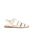 Main View - Click To Enlarge - GABRIELA HEARST - Lynn' leather fisherman sandals