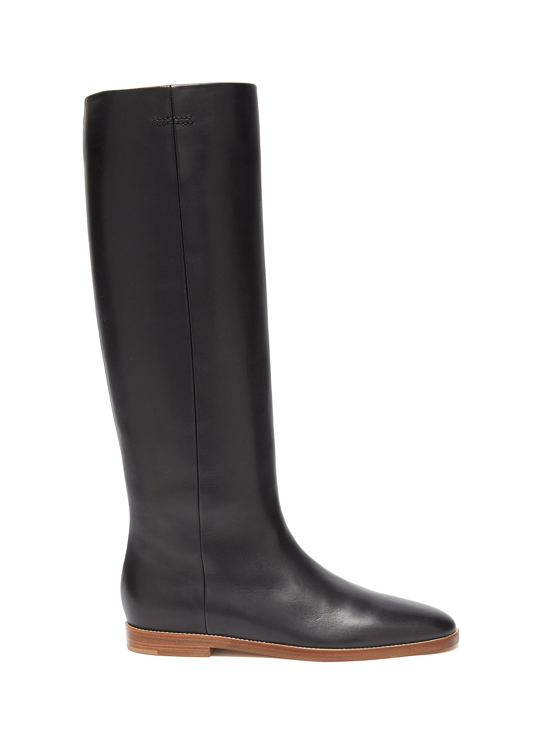 Gabriela Hearst SKYE' LEATHER RIDING BOOTS