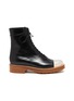 Main View - Click To Enlarge - GABRIELA HEARST - Riccardo' metal toe leather boots