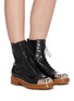 Figure View - Click To Enlarge - GABRIELA HEARST - Riccardo' metal toe leather boots