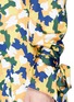 Detail View - Click To Enlarge - 73437 - Camouflage print cold shoulder satin maxi dress