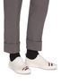 Figure View - Click To Enlarge - THOM BROWNE  - Tricolour Stripe Low Top Heritage Sneakers