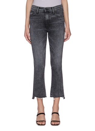 Main View - Click To Enlarge - MOTHER - 'THE INSIDER' Boot Cut Crop Jeans