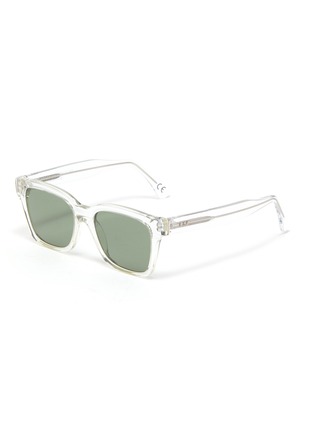 Main View - Click To Enlarge - SUPER - America' CLEAR ACETATE FRAME SUNGLASSES