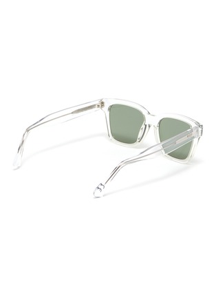 Figure View - Click To Enlarge - SUPER - America' CLEAR ACETATE FRAME SUNGLASSES